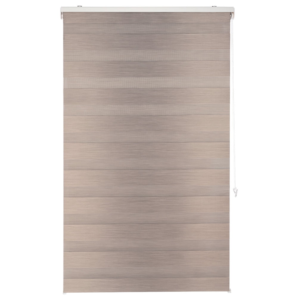 Chantilly - Cortina Duo Blackout 150 X 165 Cm Color Gris Plata