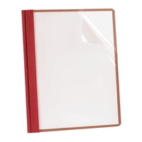 Earthwise - El Informe Cubre Una Caja De 25 Unidades Color Borgoña Con La Parte Frontal Transparente De Earthwis