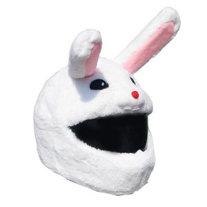 Ioensy - Funda Para Casco, Regalos, Estilo Bonito Y Llamativo, Funda Para Casco Divertida Para Exteriores, Conejo