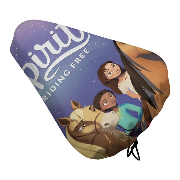 Spirit: Cabalgando Libre Funda de Asiento de Bicicleta Impermeable, Cojín Elástico Suave, Protector contra Lluvia, Polvo y UV