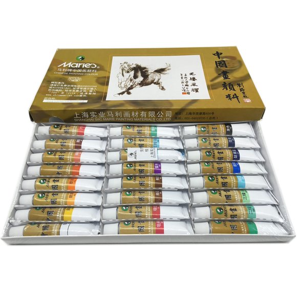 Set de acuarelas Easyou 12 ml × 24 colores