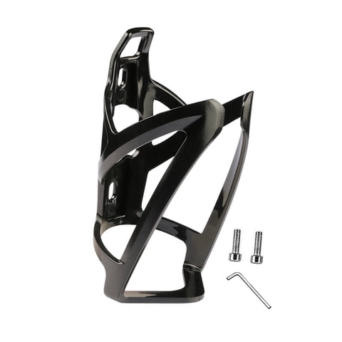 Ioensy - Soporte Para Botella De Agua Para Bicicleta Soporte Para Bebida De Agua Ultraligero Negro