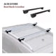 thumbnail image 2 of Barras Porta Equipaje Parrilla Auto Techo Universal + Llave, 2 of 2