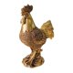 thumbnail image 1 of Estatuilla De Pollo, Artesanía Decorativa, Escultura De Gallo Para Hotel, Vacaciones De Año Nuevo, Dorado, 1 of 5