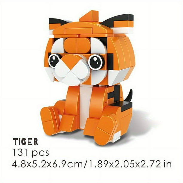 Cute Animal Assembled Building Blocks, Rabbit Building Blocks, Easter Bunny, Animal Model, Small Particle Block, Boy Toy, Girl Toy, Children's Toys, Gifts