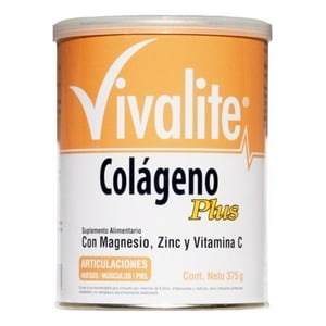 Vivalite Colágeno Plus Polvo 375G Sabor Natural