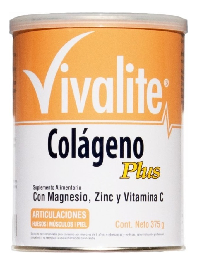 Vivalite Colágeno Plus Polvo 375G Sabor Natural