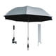 thumbnail image 4 of Sombrilla para silla de Camping de 42 pulgadas, sombrilla ajustable genérica portátil con Clip montado, instalación sencilla, sombrilla para silla de Plateado, 4 of 5