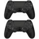 thumbnail image 1 of BLUE LAKE Performance Controlador de Juego Inalámbrico Pack de 2 Compatibles con PS4/Steam/Android/iOS, Carga USB‑C 1000 mAh – Negro, 1 of 8
