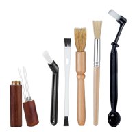 Bothyi - 6 Uds, Molinillo De Café, Cepillo De Limpieza, Máquina Limpiadora, Herramienta Para Oficina