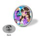thumbnail image 3 of Aphmau theme Round Button Badge Premium Metal Construction Ideal For High end Events 2 8 Cm, 3 of 6