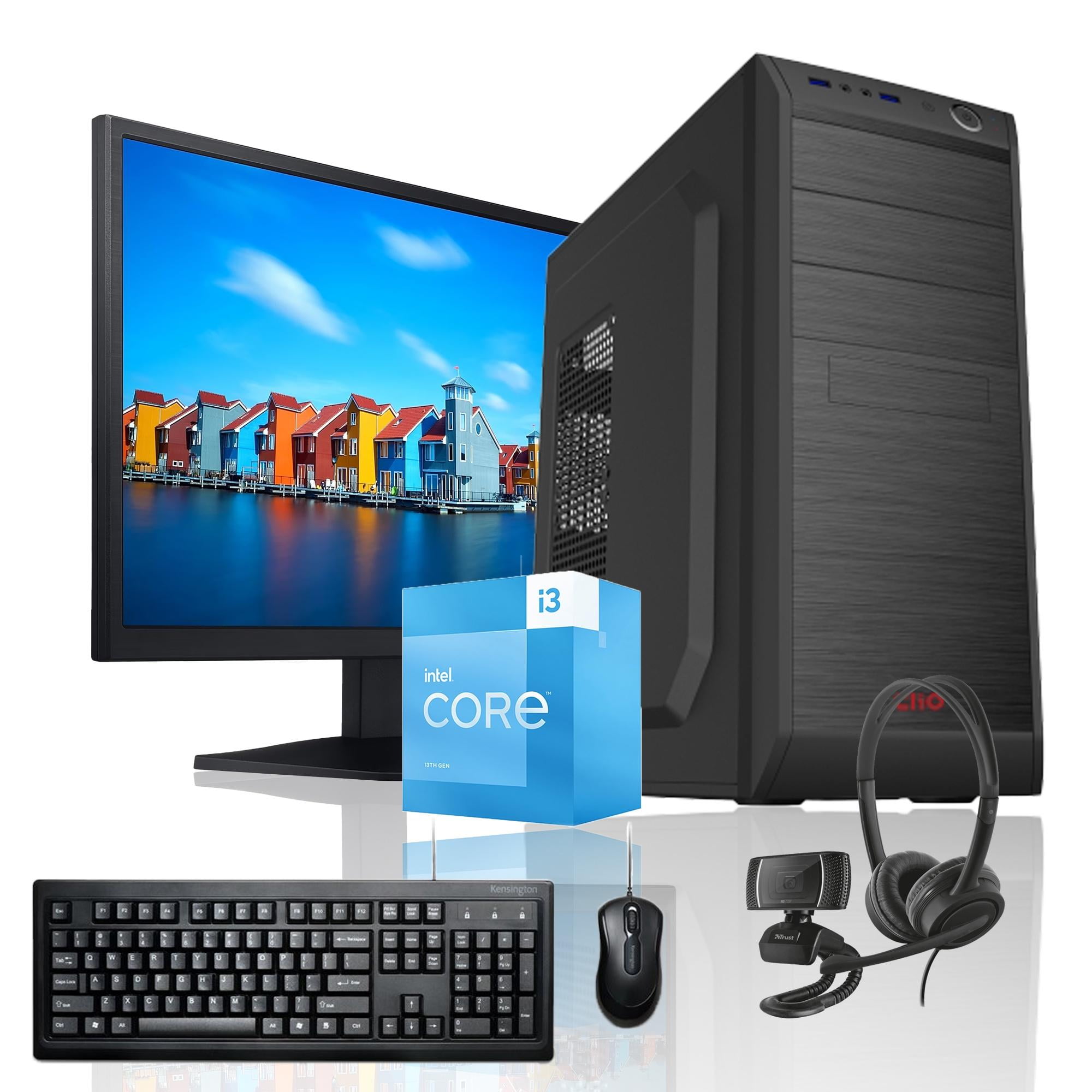 Pc + Monitor 22 + Perif: Intel Core I3 13100 16Gb 1Tb Uhd 730 Wifi