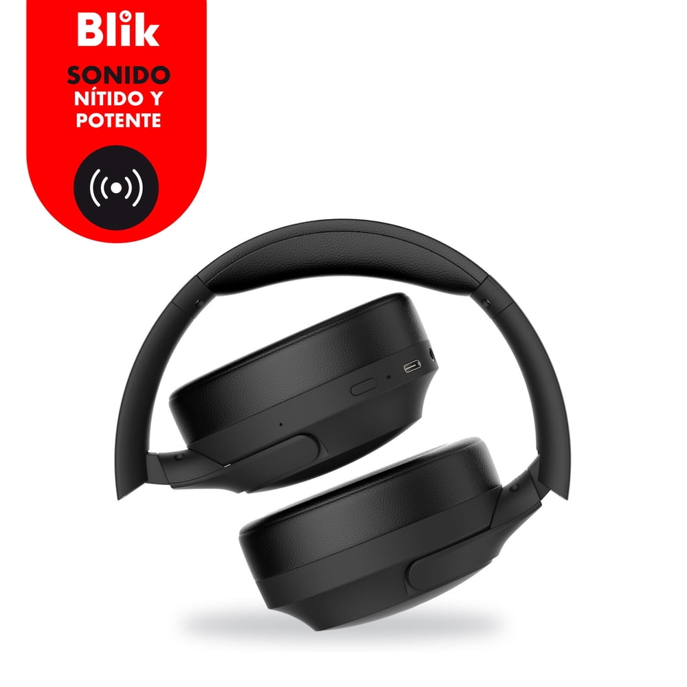 Audífonos Over Ear Essence 700 Bluetooth - Aux - Usb-C Negro, foto 3
