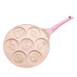 Magideal - Sartén Para Desayuno, Sartén Para Huevos De 7 Tazas, Sartén Para Tortilla, Máquina Para Hacer Hamburguesas, Utensilios De Cocina, Cocina Para Huevos,