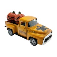 Bothyi - Camión De Aleación De Halloween, Regalo, Modelo De Coche Para Fiesta, Recuerdo, Bandeja Escalonada Naranja
