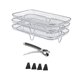 thumbnail image 4 of Rejilla Para Freidora De Aire Multiusos Con Clip Antiescaldaduras Y Almohadillas De Silicona, Rejilla Para Asar Rectangular, 4 of 5