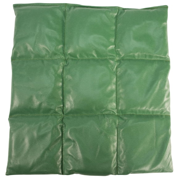 Almohadilla de regazo con peso Abilitations de vinilo, mediana, verde