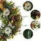 thumbnail image 4 of 1pc Festive Autumn Pumpkin Wreath with Eucalyptus Berries - Perfect for Halloween, Harvest Festival, Thanksgiving, and Home Decor, 4 of 4