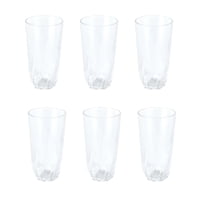 Importclick - Set 6 Vasos Vidrio Sevilla 375 Ml