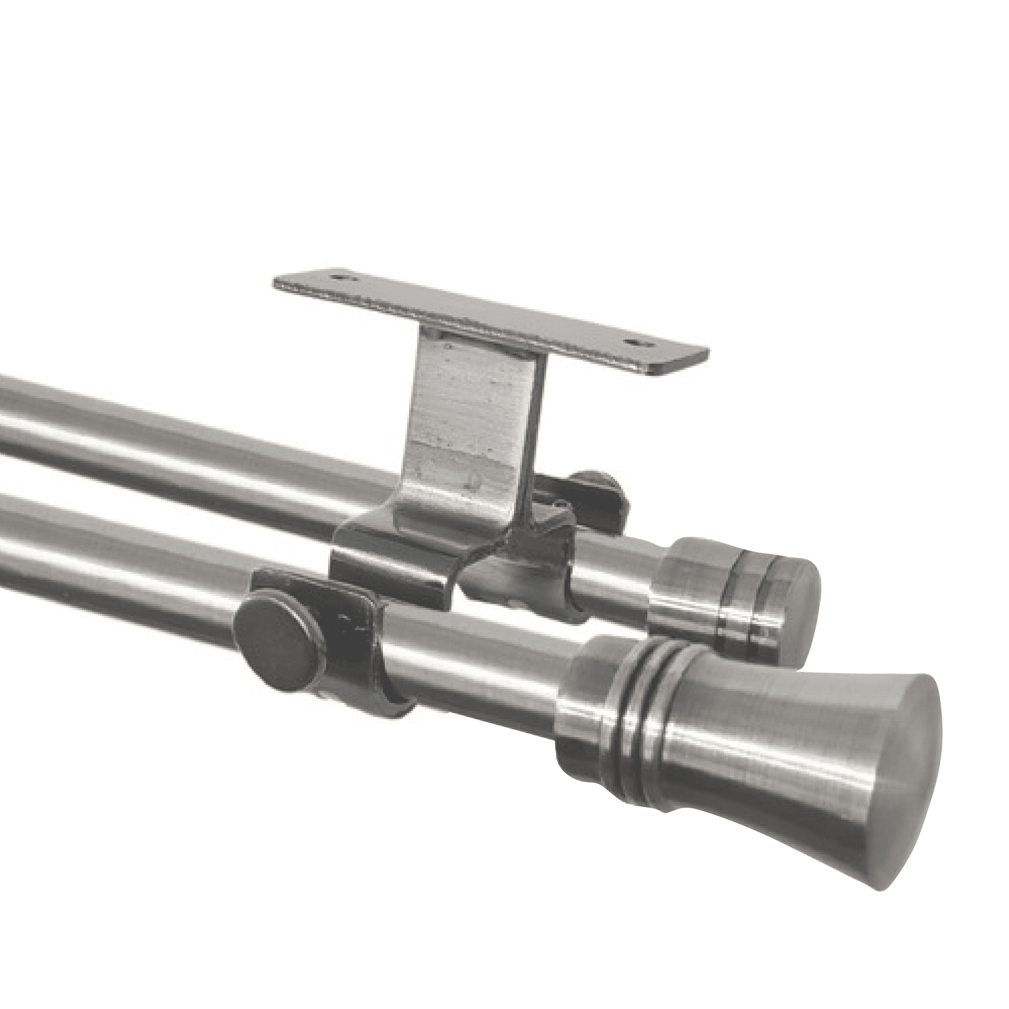 Metalhsa - Set Extensible Techo 75-110 Cm Terminal Cónico Color Satín