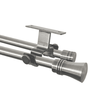 Metalhsa - Set Extensible Techo 75-110 Cm Terminal Cónico Color Satín