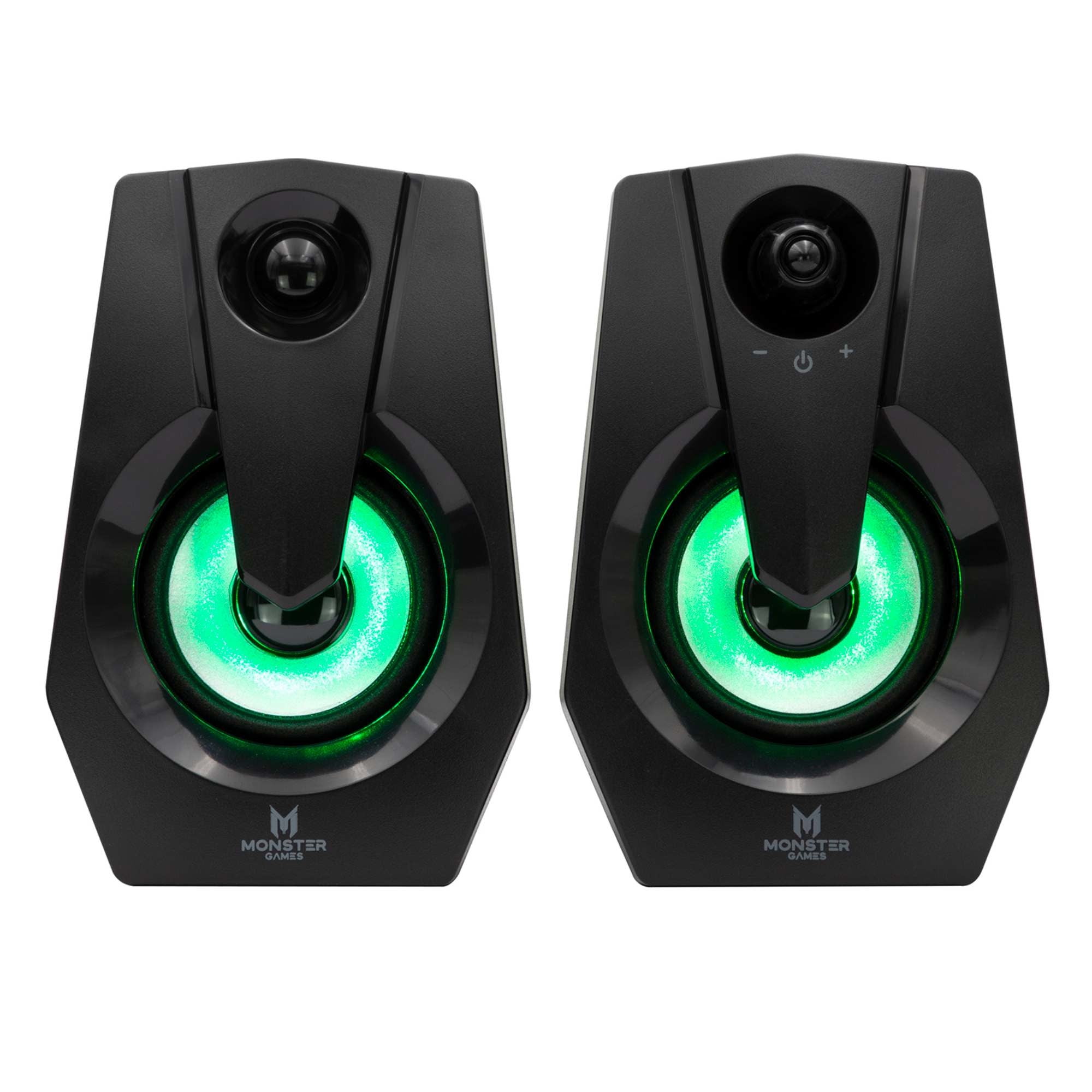 Monster - Parlante Gamer 29Mtgpa474 Negro