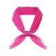 thumbnail image 1 of INSPIRE CHIC Bufandas de Chifón Plisado para Mujeres, Ribete de Color en Contraste, Pañuelo de Gasa Semitransparente y Elástico para el Cuello 43.3x19.7" Rosa Fucsia, 1 of 5