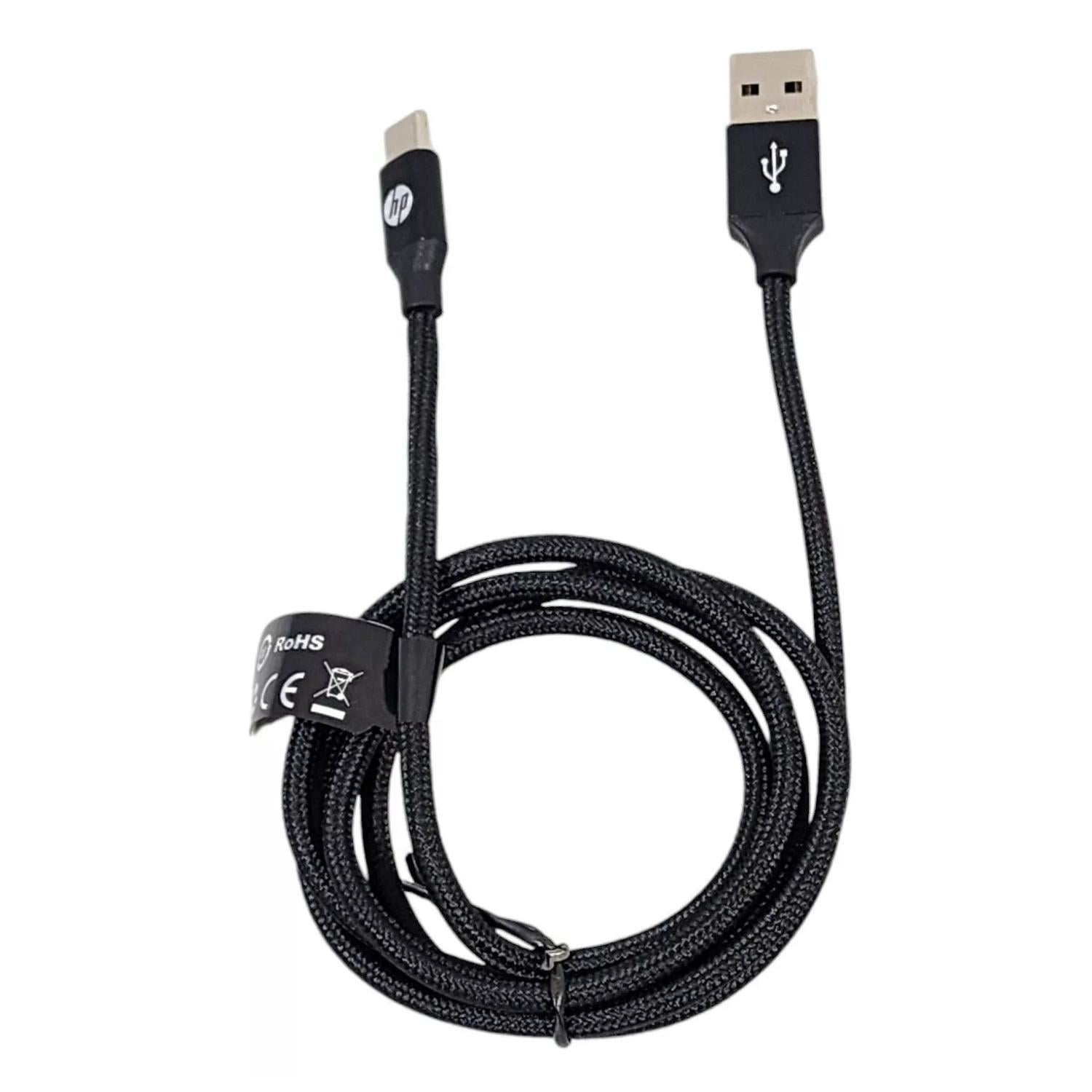 Hp - Cable De Carga Usb A Usb C 1mt Negro Dhc-tc102
