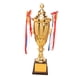 thumbnail image 1 of Trofeo De Premio Copa De Trofeo De Metal Con Cinta Para Celebración Competición Deportiva 47cm, 1 of 5