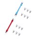 thumbnail image 2 of Llave de rueda de la motocicleta Conjunto de herramientas de reparación de manija 5.4mm-6.8mm rojo / azul, 2 of 3