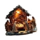 thumbnail image 3 of Placa Acrílica Para Repisa De Chimenea, Letrero Navideño Plano Bidimensional Para Belén, 3 of 5