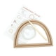 thumbnail image 5 of Aros De Bordado De Madera Marco Fijo Punto De Cruz Artesanía De Bricolaje Forma De Semicírculo, 5 of 5