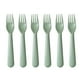 thumbnail image 1 of 6pcs Kids Plastic Forks Attractive Nordic Macaroons BPA Free Utensils, For 1-12 Years Old Baby And Children, 1 of 5