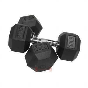 Pesaschile - Mancuerna Hexagonal Unidad 30Lb
