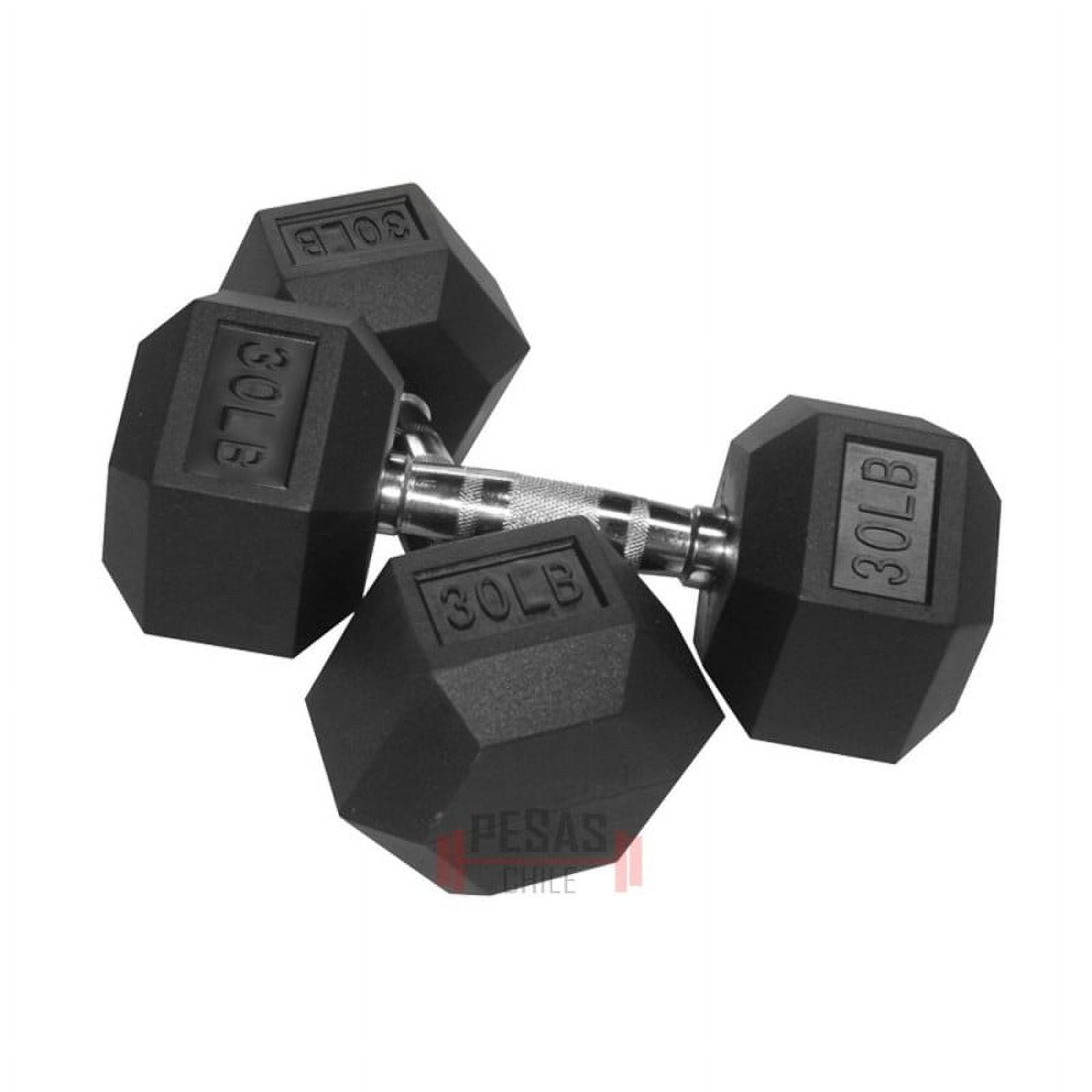 Pesaschile - Mancuerna Hexagonal Unidad 30lb