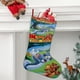 thumbnail image 2 of Tom y Jerry Tema: Calcetines de Navidad, fino lino blanco para colgar en escaleras y chimenea, decoración navideña para el hogar, regalo de Navidad. 45cm × 32cm, 2 of 5