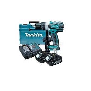 Makita - Atornillador Inalambrico Dhp458Rfe Con Percucion 13 Mm.V/Var.