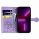 thumbnail image 3 of Funda Cartera FOXDOCK para iPhone 13 , Flip PU con Relieve de Gatos y Perros, Tarjetero y Soporte, 3 of 6