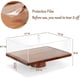 thumbnail image 2 of Soporte para tartas HouseJoy de madera de acacia con tapa, 2 en 1, irrompible, 2 of 7