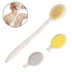 thumbnail image 1 of Juego de cepillos corporales para baño con mango largo, cepillo de ducha plegable 3 en 1, cepillo de espalda con cepillo de esponja de piedra flotante, adecuado para bañarse y ducharse, cepillo, 1 of 8