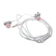 thumbnail image 3 of Doble Altavoz 1.2M Con Cable 3.5MM Auriculares Auriculares HiFi Auriculares Estéreo Blanco, 3 of 3