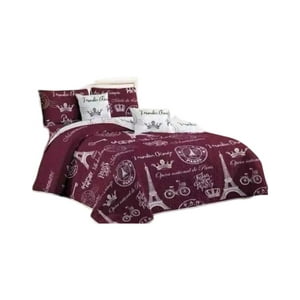 Genérico - Cubrecama Quilt 2 Plazas+2 Fundas Verano Fresco 13N54