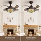 thumbnail image 3 of Ventilador de Techo CROSSIO 36 Tiffany LED Retráctil con App, 3 of 3