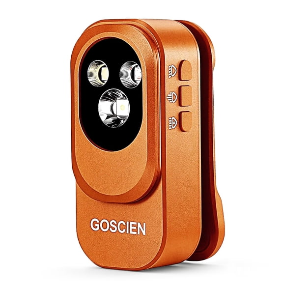 Linterna GOSCIEN Pro 500 lúmenes USB-C IPX6 con clip