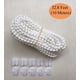 thumbnail image 4 of Cadena de cuentas de 10 metros para persianas y cortinas, ideal para fijar o reemplazar cortinas enrollables romanas, venecianas, de nido de abeja, verticales, de cebra, con 10 conectores de cadena de, 4 of 5