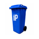 thumbnail image 1 of Contenedor de basura plastico 120 litros color Azul, 1 of 3