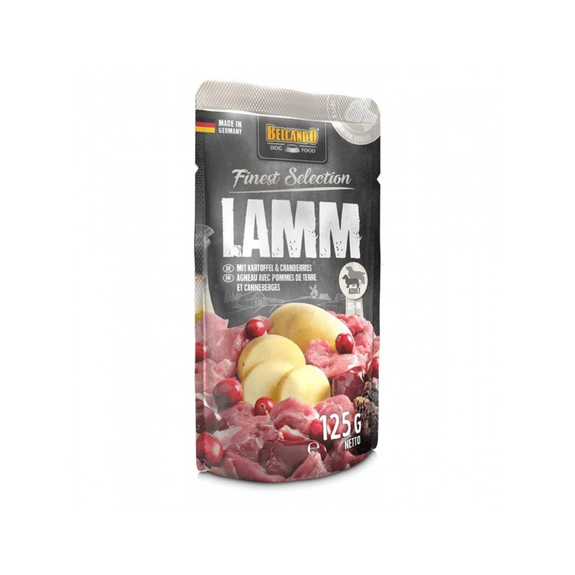 Alimento Belcando de Cordero Para Perros - Pouch 125gr
