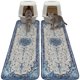 thumbnail image 1 of Alfombrillas de entrenamiento Hompet 152 cm x 51 cm Azul 2 piezas Lavables, 1 of 7