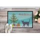 thumbnail image 2 of Felpudo Caroline's Treasures 46 × 69 cm Gato Korat Navideño, 2 of 7
