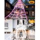 thumbnail image 4 of Luces LED VITI para exteriores con forma de telaraña para Halloween, 250 LED, 5 m, red, 4 of 7
